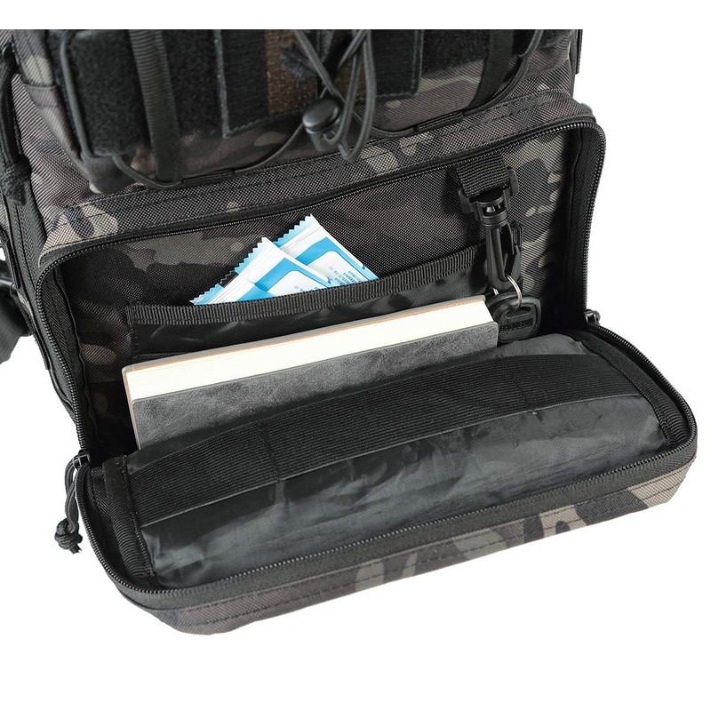 Coolton Tactical Sling Bag, Shoulder Army Molle Daypack, Hiking Hunting