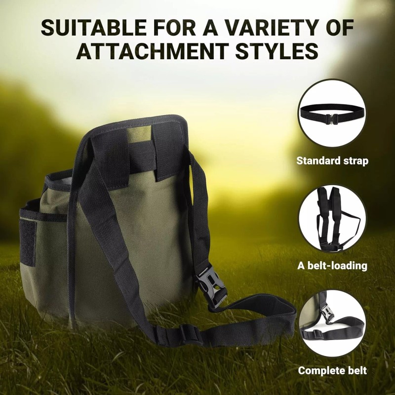 CKG Metal Detecting Finds Bag Waist Digger Tools Bag for