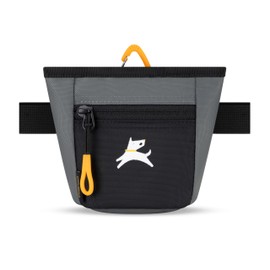 OllyDog Goodie Treat Bag, Dog Treat Pouch, Waist Belt Clip for Hands-Free Training, Magnetic Closure, Dog Training and Behavior Aids, Three Ways to Wear (Castle Rock)