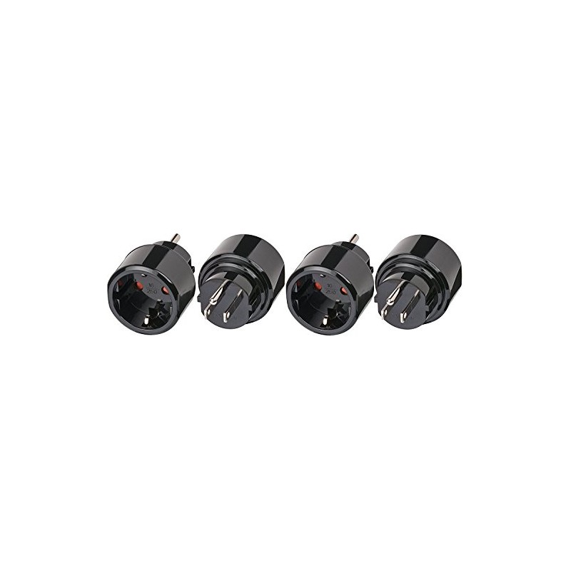 Brennenstuhl 1508550 Socket Adaptor Black