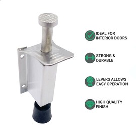 Foot Operated Door Holder and Stopper Stainless Steel
