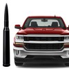 RooFox 5 Inch Short Antenna Replacement Mast for Chevy Silverado