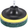 11Pcs Power Scrubber Brush Set Polishing Pad for Drill Powered