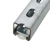 1/4"-20 Cone Nuts, Strut Channel Nuts with Zinc Electroplate Finish,