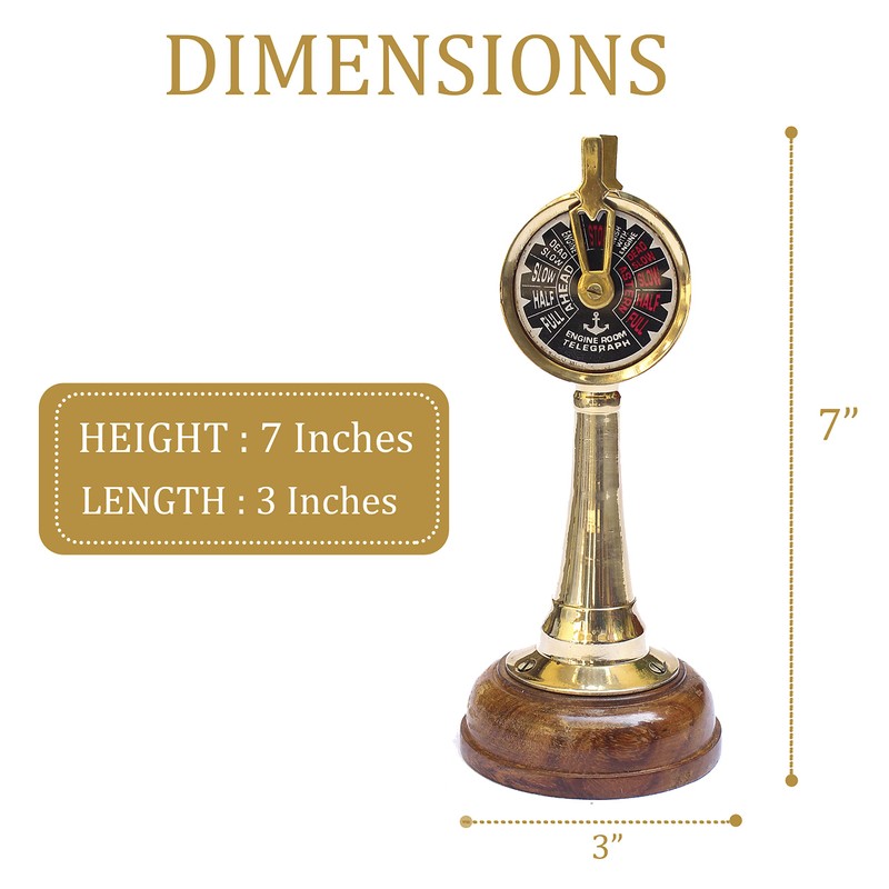 Royal Mini Nautical Brass Handmade Telegraph Vintage Maritime telescopes Collectible