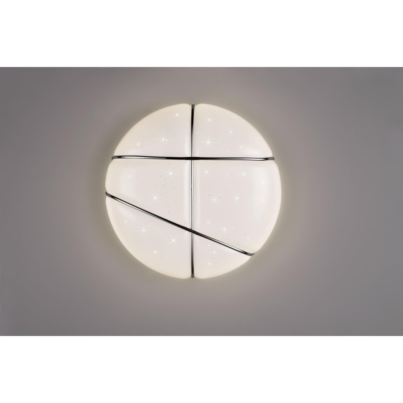 Reality Leuchten Tibor R62903001 LED Ceiling Light Plastic White with