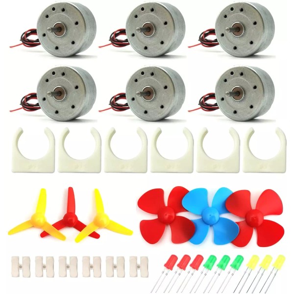 Does not apply 6Pcs Mini Generator DC Motors DIY Toys