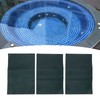 3 PCS Pool Patch Repair Kit Green PP Self Adhesive