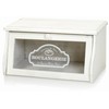 Red Co. 14”x 7” Rubberwood Bread Storage Box with Acrylic