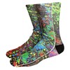 KACOLOR - Calcetines de tubo para hombre con estampado 3D,