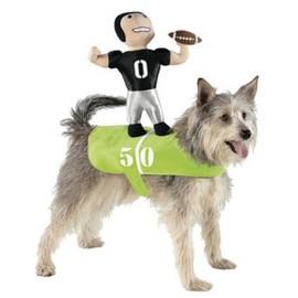 Football Player Rider Pet Dog Costume Small - Medium