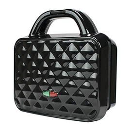 Brentwood TS-239BK Couture Purse Non-Stick Dual Waffle Maker, Black