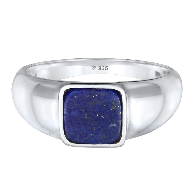 Kuzzoi 0609190921 Men's Signet Ring Solid (10 mm) Wide in