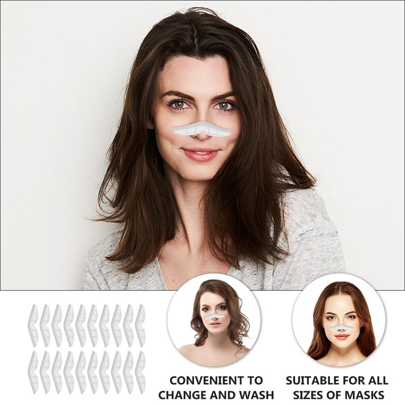 Nose Bridge Pads Silicone Protection Strip Seal Nose Cushion Face