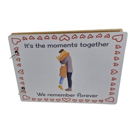 Moments Together We Remember Forever Couples Scrapbook - Husband & Wife