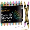Thboxes 30 Colors Metallic Acrylic Paint Pens