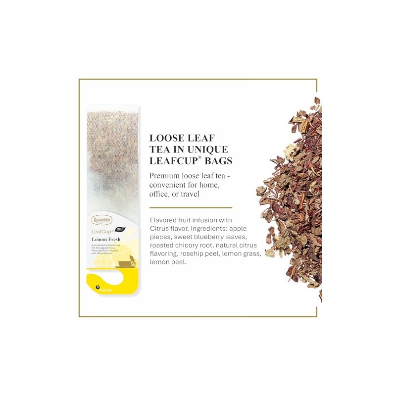 Ronnefeldt Leafcup Lemon Fresh Chai