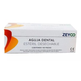 Zeyco Aguja Dental Estéril Desechable Zeyco 30 X 21 Corta