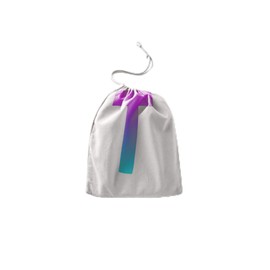 Le Jardin du Lin Printed Cotton Drawstring Bags, Shopping Bag, Cloth Bag, Vegetable Bag, Reusable, Eco-Friendly, Multi-Purpose, Foldable, Size: 12 x 15 cm