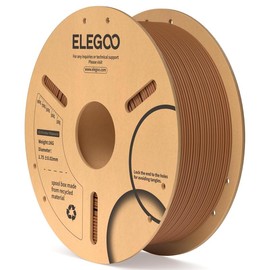 ELEGOO PLA Filament 1.75mm Brown 1KG, 3D Printer Filament Dimensional Accuracy +/- 0.02mm, 1kg Cardboard Spool(2.2lbs) 3D Printing Filament Fits Most FDM 3D Printers:_1kg Dark Gray