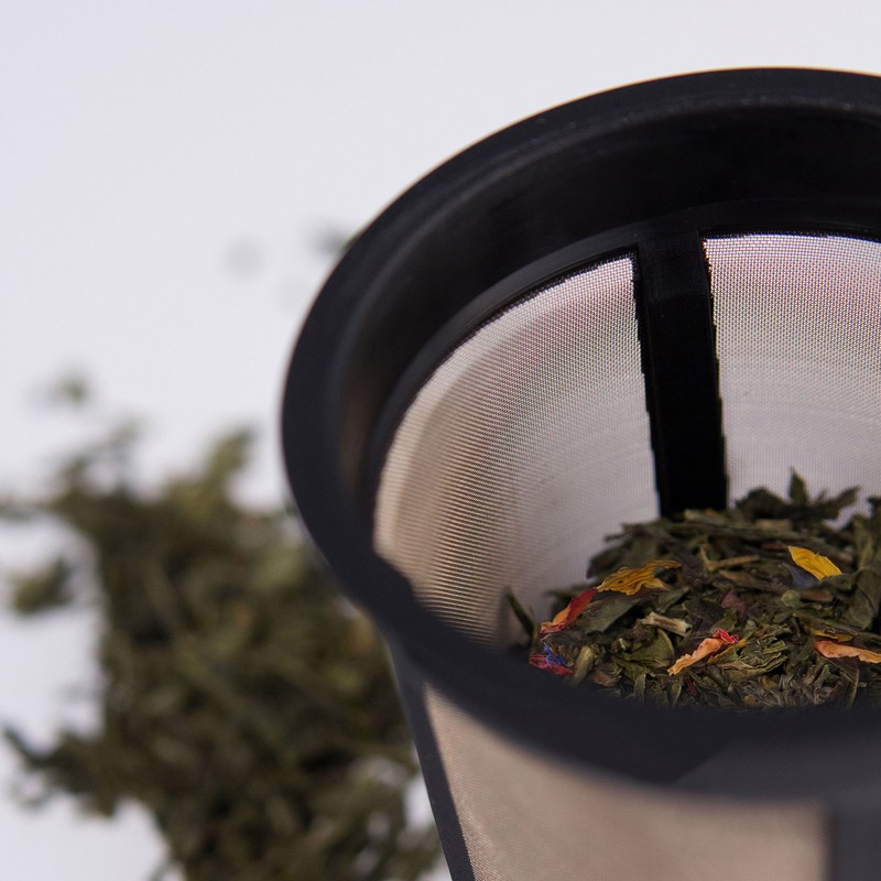 Finum Floating Basket Floating Permanent Filter for Tea, Coffee and