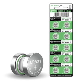 Siiboat Watch Batteries 80PCS - AG0, AG1, AG3, AG4, AG6, AG7, AG10, AG13, 1.5V Alkaline LR41 LR44 Assorted Button Coin Cell Batteries
