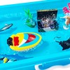 AGENTLAN Ocean Sensory Bin, Ocean Sensory Water Toys with Sea
