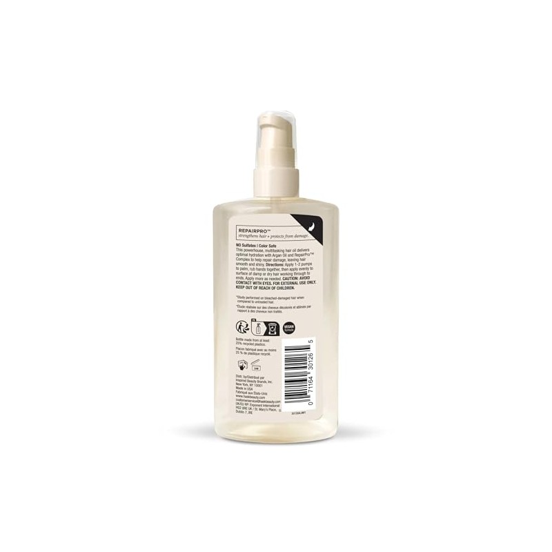 HASK, Aceite Capilar Intensive Repair, Reparación del Cabello Dañado, con
