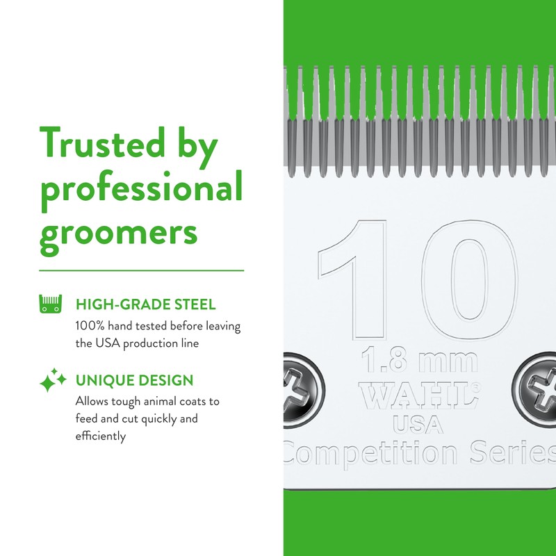 WAHL Professional Animal 10 Medium Competition Series Detachable Blade with