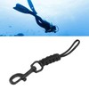 Hand Woven Diving Lanyard Anti Lost Strap Underwater Safety Rope