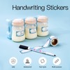 Phanpy Breast Milk Storage Bottles 6pcs with Handwriting Stickers, 6oz
