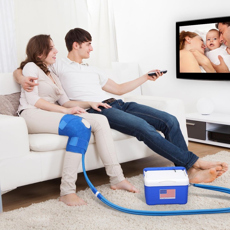 Cold Therapy Machine System with Programmable Timer, Ice Machine for