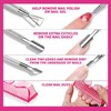 Nail Polish Gel Remover Tools Kit - Includes 100ml Nail