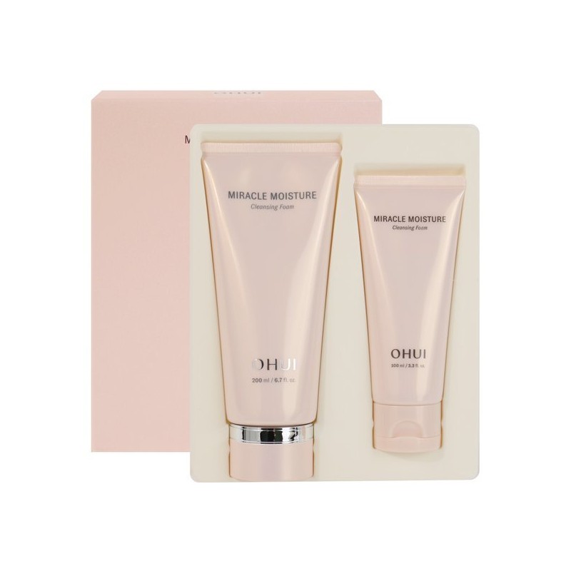 Ohui 오휘 미라클 모이스처 클렌징 폼 기획세트 200+100ml Ohui Miracle