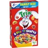 Trix Fruity Breakfast Cereal, 6 Fruity Shapes, Whole Grain, Family