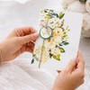 LINA OFFICINE GRAFICHE CREATIVE Biglietto Auguri Matrimonio, Stile Elegante, con