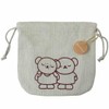 Miffy Kinchaku Pouch, Green