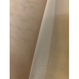 58/60 inch Champagne Crinoline Hard net Fabric Cut by The Yard