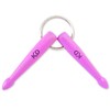keepdrum Drumsticks Keyring Pink Lilac Drummer Gift