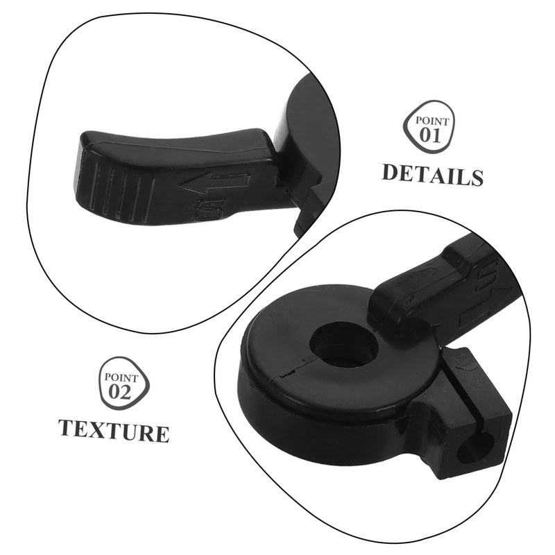 CHILDWEET Motorcycle Choke Lever Assembly Weather Resistant Throttle Control for