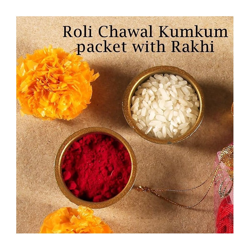 Raksha Bandhan Set of 5 Rakhi for Brother Bhai with