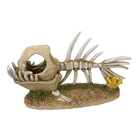Nobby Aqua Ornaments Monster Fish Skeleton 22.8 x 8.5 x 13 cm