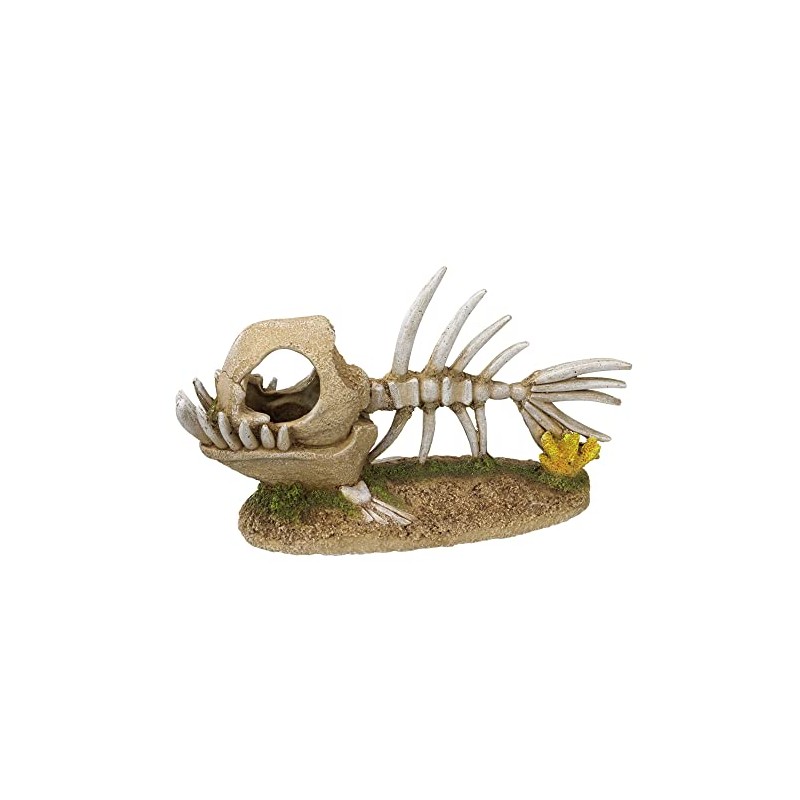 Nobby Aqua Ornaments Monster Fish Skeleton 22.8 x 8.5 x