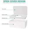 MNSYJK Wipes Dispenser,Non-Slip Wipes Case,Flushable Wipe Container with Sealing Design