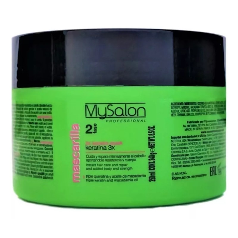 Mysalon Kit Mysalon Shampoo Reparador De Argan + Mascarilla +