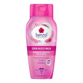 Benzal Wash Jabon Intimo Femenino, Odor Block, Bloquea el Olor Hasta 24 Horas, 240 ml