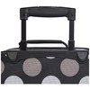 Rockland Fashion Softside Upright Luggage Set, Expandable, New Black Dot,