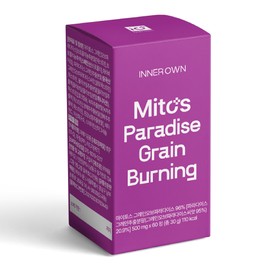 Mytos Paradise Grain Grain Burning 20x Concentrated 6 Paradol 60 Tablets, 1 Piece / 마이토스 파라다이스 그레인 그래인 버닝 20배 농축 6파라돌 60정, 1개