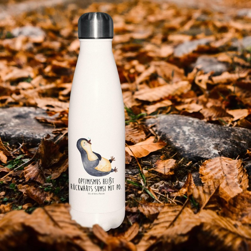 Mr. & Mrs. Panda Thermos Flask Penguin Laughter - Gift,