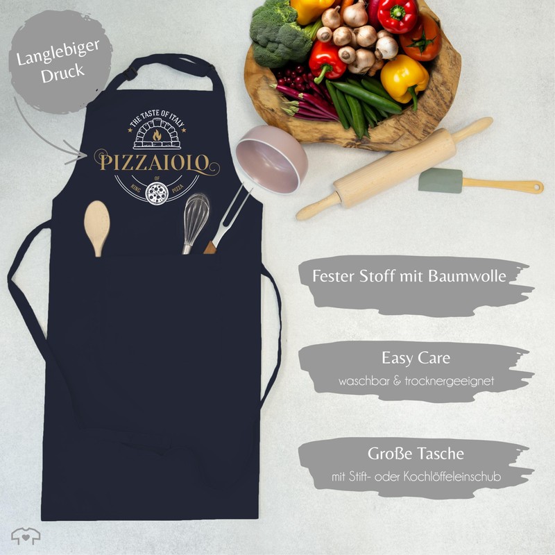 Shirtracer - Apron - Pizza Apron - Men - Pizzaiolo